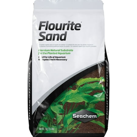 Seachem Flourite Sand - Natural Planted Aquarium Substrate - 15.4 lbs / 7 kg