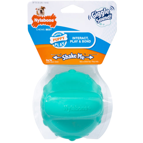 Nylabone Puppy Play Giggle Ball - Medium Puppy Toy