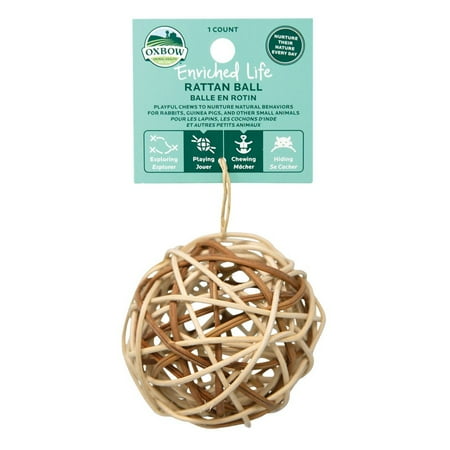 Oxbow Enriched Life Rattan Ball For Small Animals