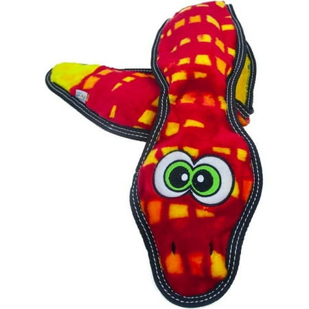 Outward Hound Invincibles Toughseams Snake 6 Squeakers Dog Toy