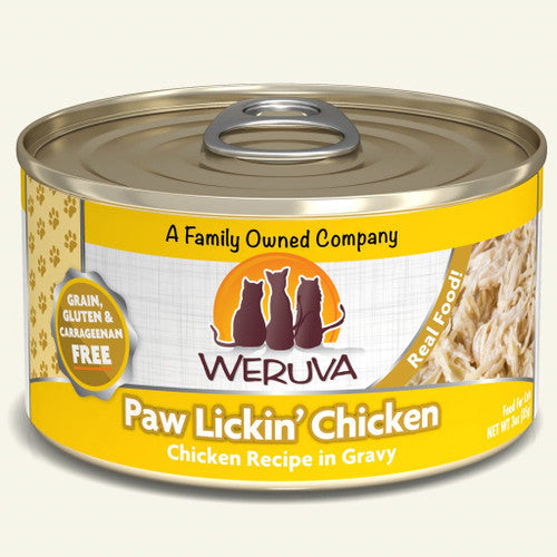 Weruva Stewbacca Cat Food, Chicken, Duck & Salmon in Gravy, 5.5oz Pouch