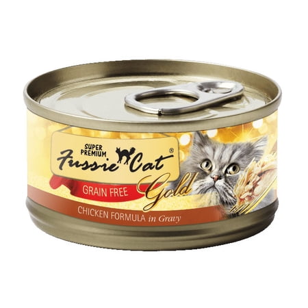 Fussie Cat Super Premium Chicken Formula in Gravy 24ct Ca...