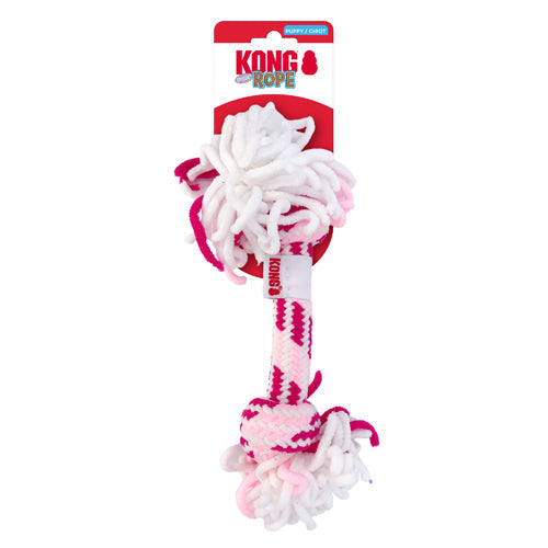 KONG Rope Stick Puppy Toy - Medium - Assorted Colors - Durable Rope Chew Toy