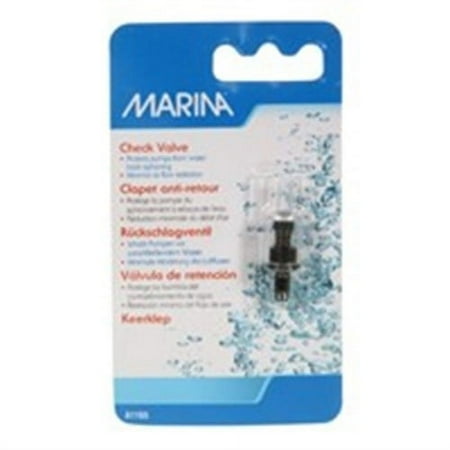 Marina Air Check Valve - Aquarium Air Line One-Way Anti-Siphon Valve