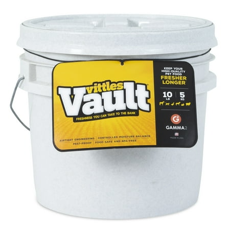 Gamma2 Vittles Vault Outback 10 Pet Food Storage Container - 10 lb Capacity, Airtight