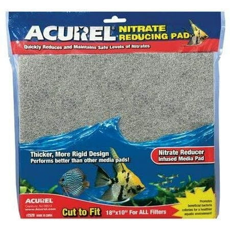 Acurel Nitrate Reducing Media Pad - 10" x 18" - Cut to Fit Aquarium Filter Pad