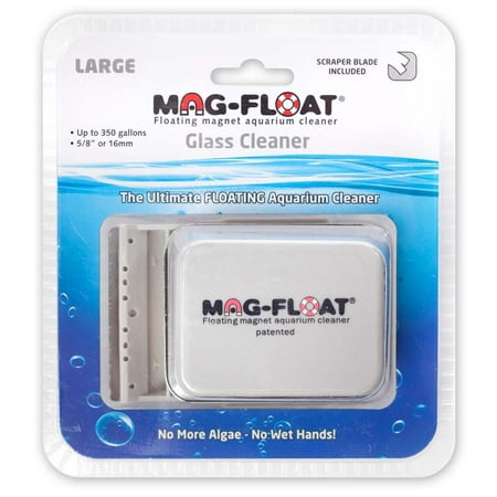 Mag Float Floating Magnetic Aquarium Cleaner - Glass - Large (350 Gallons)