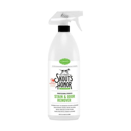 Skout's Honor Pet Stain & Odor Remover - 35 oz - Professional Strength Carpet Cleaner