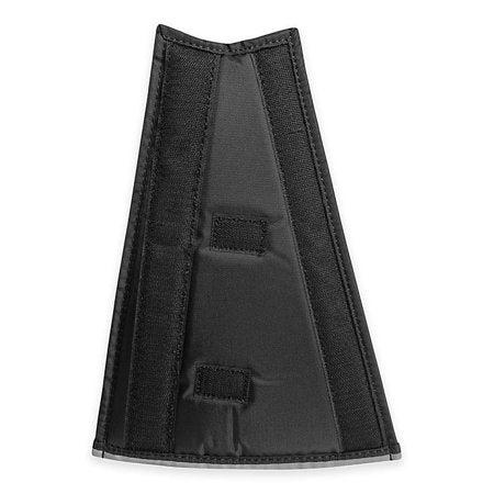 All Four Paws Comfy Cone Extender - Black Nylon Pet Cone for Large Dogs - Recovery Collar Panel