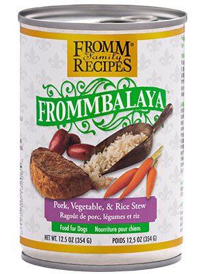 Fromm Frommbalaya Pork, Vegetable & Rice Stew Canned Dog Food, 12.5 oz