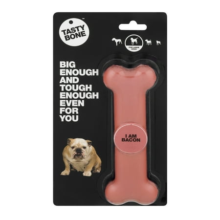 Tasty Bone For Large Dogs, I Am Bacon, 1.0 CT