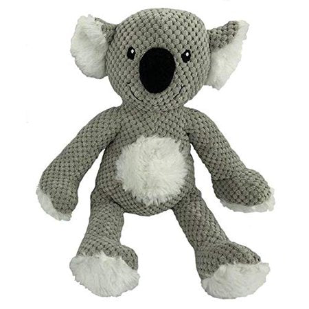 Fabdog Floppy Koala Large Plush Dog Toy - Squeaky, Durable, and Fun
