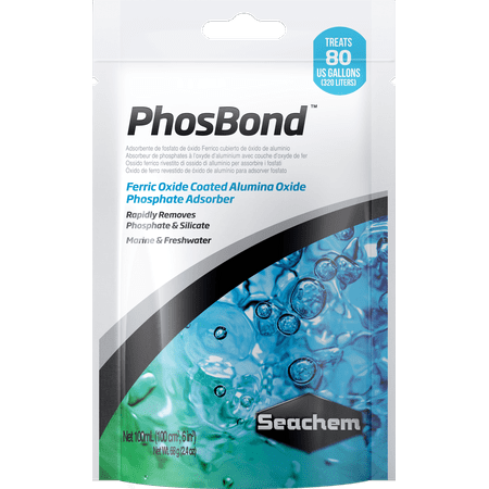 Seachem PhosBond - Phosphate & Silicate Remover - Aquarium Filter Media - 100ml
