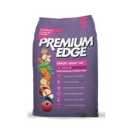 Premium Edge Chicken Salmon Vegetables Finicky Adult Cat ...