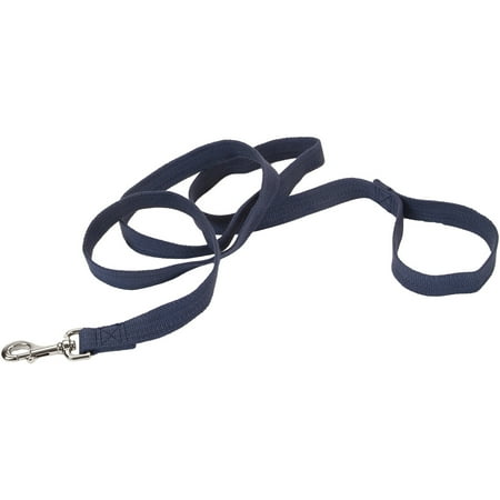 New Earth Soy Dog Leash - Indigo - 1" x 6' - Eco-Friendly Pet Lead