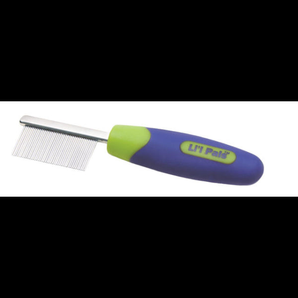 Lil Pals Dog Flea Comb - Small Breed Flea & Debris Removal Tool