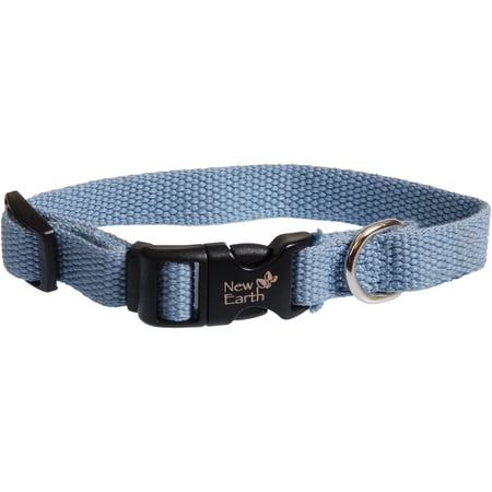 Coastal Pet New Earth Soy Adjustable Dog Collar, Slate, X-Small, 5/8" x 8-12"