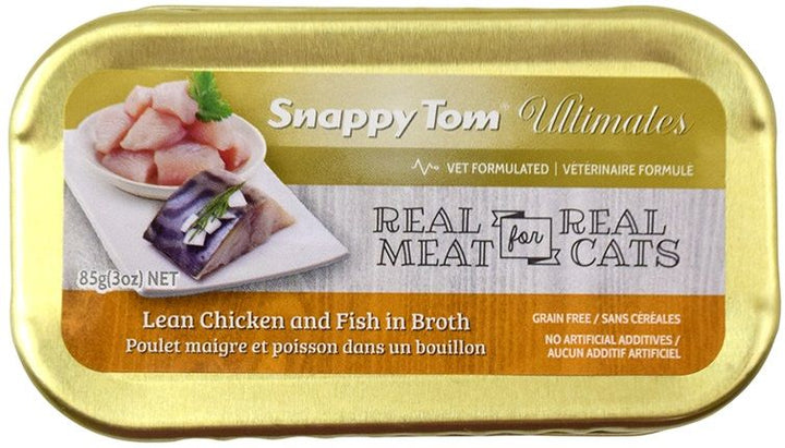Snappy Tom Ultimates Tuna, Chicken & Prawn Wet Cat Food, 3 oz (85g)
