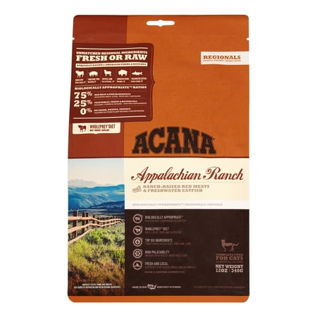 Acana Appalachian Ranch Grain-Free Dry Cat Food, 12 Oz