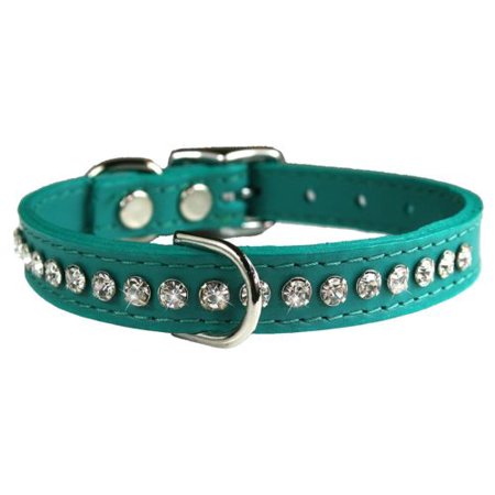 OmniPet Signature Leather Crystal Dog Collar Made in USA ...