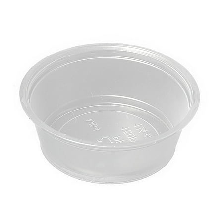 Pangea Large Gecko Feeding Cups - 1.5oz - 100 Count - Replacement Dishes for Ledges