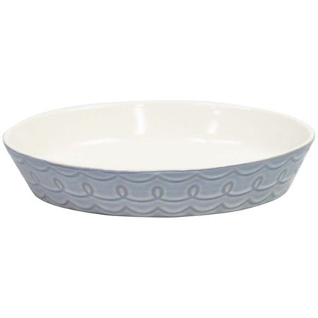 Pioneer Pet Ceramic Bowl Loop Oval 8.2  x 1.45