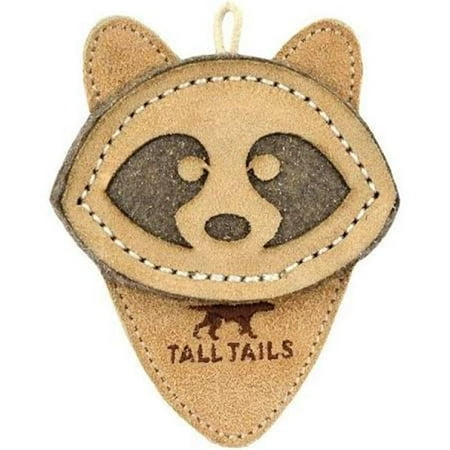 Tall Tails 88216667 Scrappy Critter Leather Racoon Dog To...