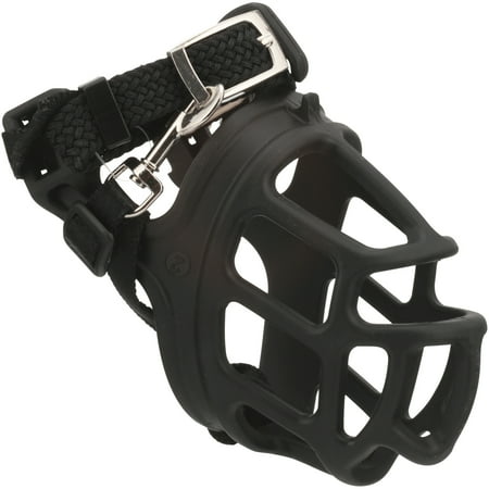 Zeus Alpha Dog Muzzle - Black, Small - Prevents Biting, Barking, Chewing - Hagen 92672