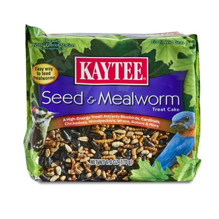 Kaytee Mealworm Mini Cake  6 oz