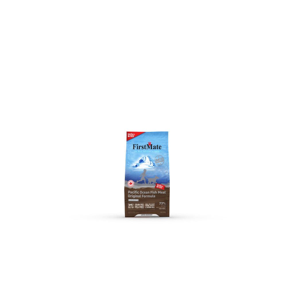 FIRSTMATE DOG LIMITED INGREDIENT GRAIN FREE PACIFIC OCEANFISH ORIGINAL SMALL BITES 4LBS