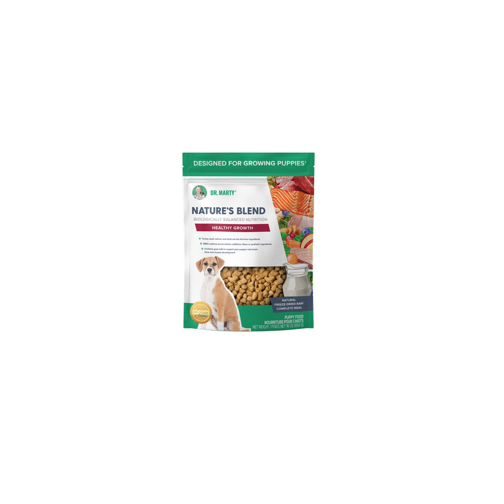 Dr. Marty Nature's Blend Healthy Growth Freeze-Dried Raw Puppy Food, 16 oz
