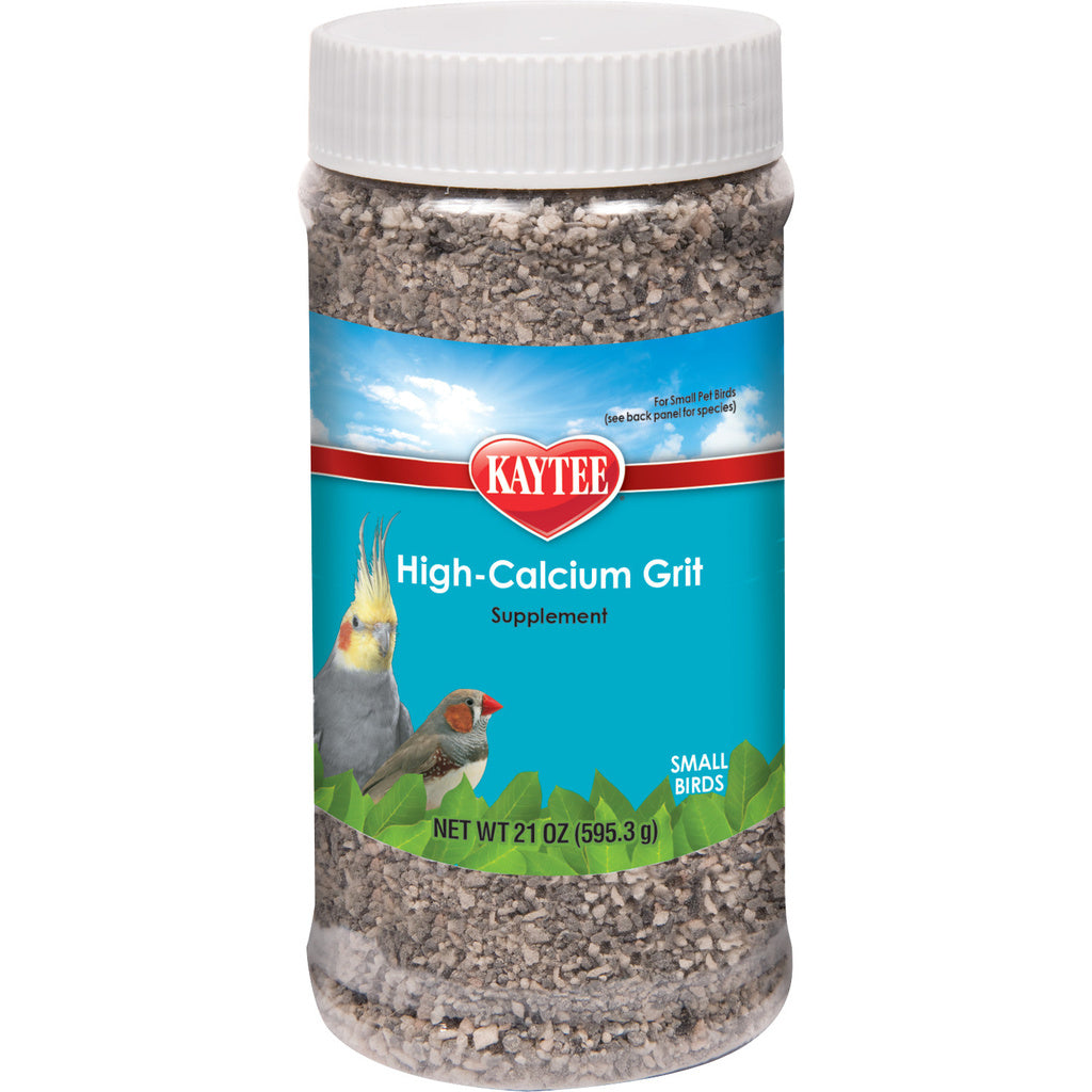 Kaytee Forti-Diet Pro Health Hi-Calcium Bird Grit - 21 Ounces - Small Bird Digestive Supplement