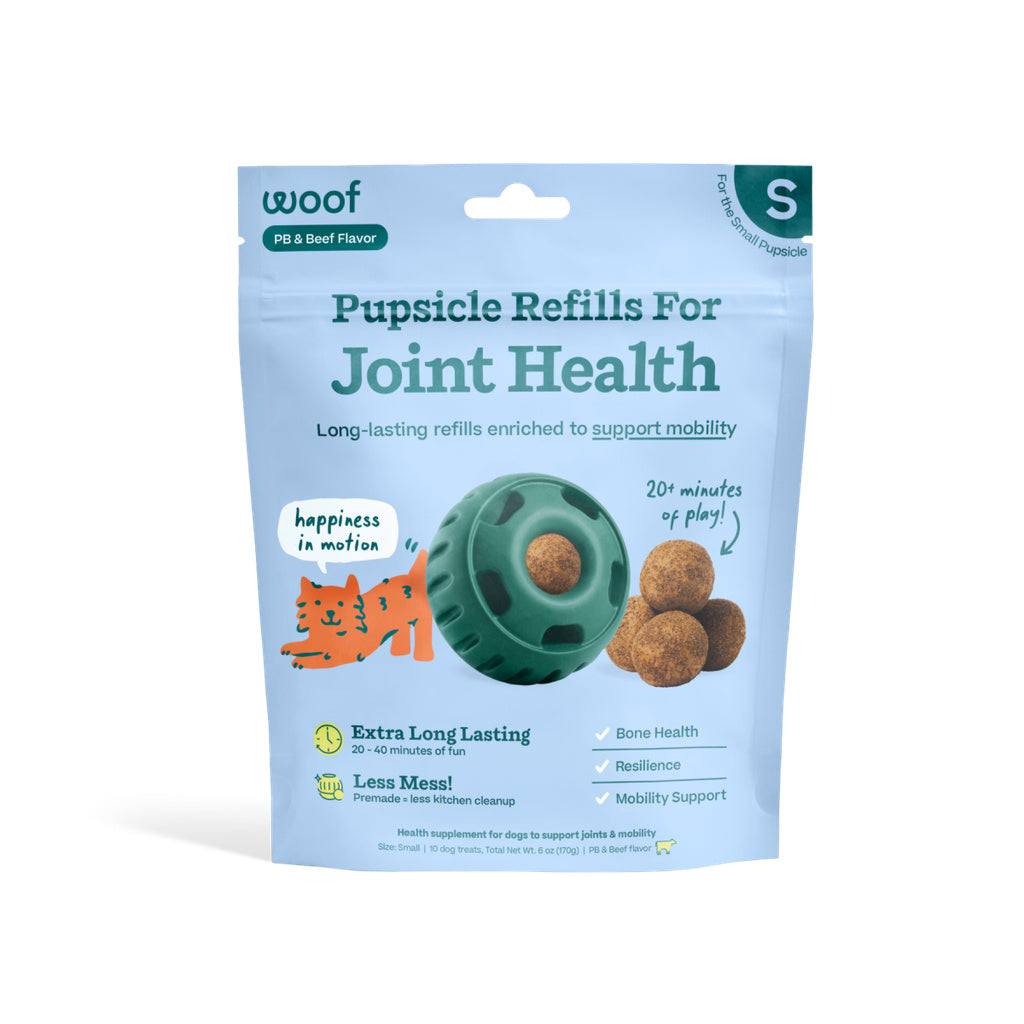 Woof Pupsicle Pops Joint Health Refill - Small Dog Treat, 6 oz