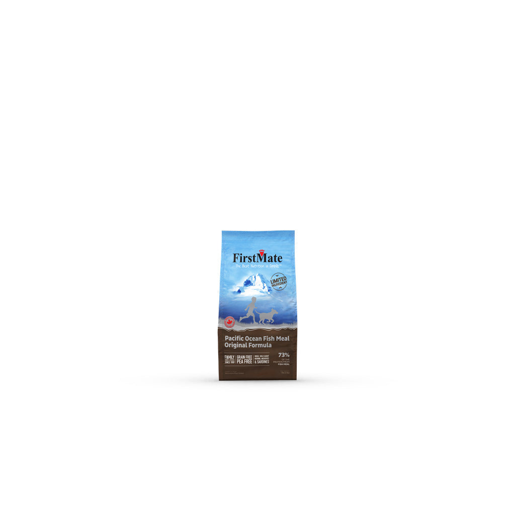 FirstMate Grain Free Pacific Ocean Fish Meal Original Formula Dog Food 5 Lbs