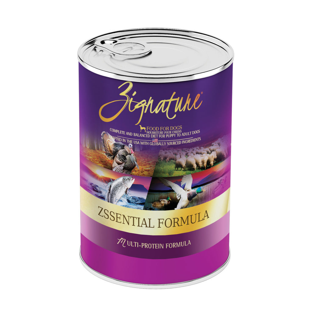 Zignature Zssential Dog Food - Multi-Protein Formula, Grain-Free, 13 oz Can