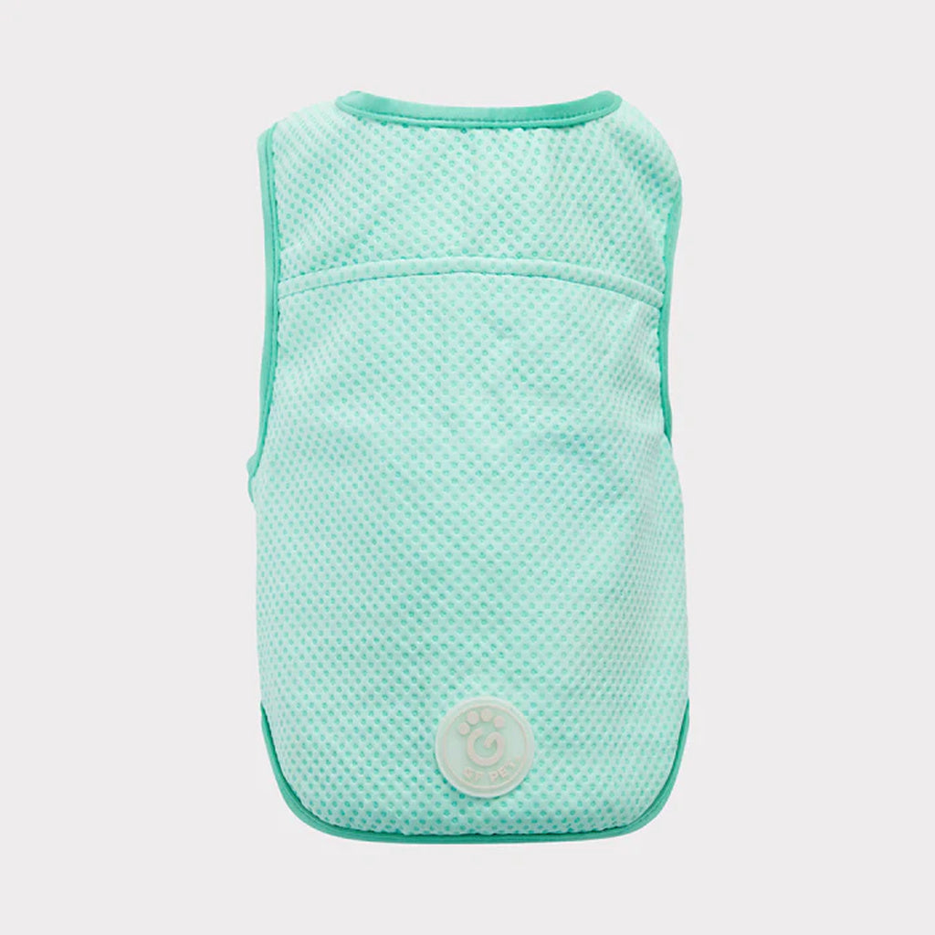 GF PET Elasto-Fit Ice Vest - Cooling Pet Vest for Dogs - 3XL, Aqua