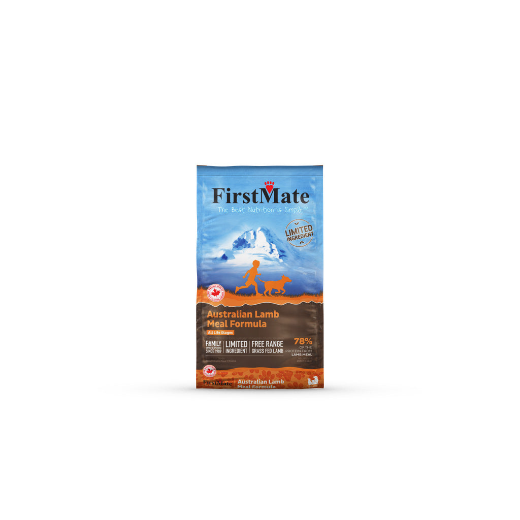 FirstMate Australian Lamb Meal Limited Ingredient Grain-Free Dry Dog Food, 25 lb