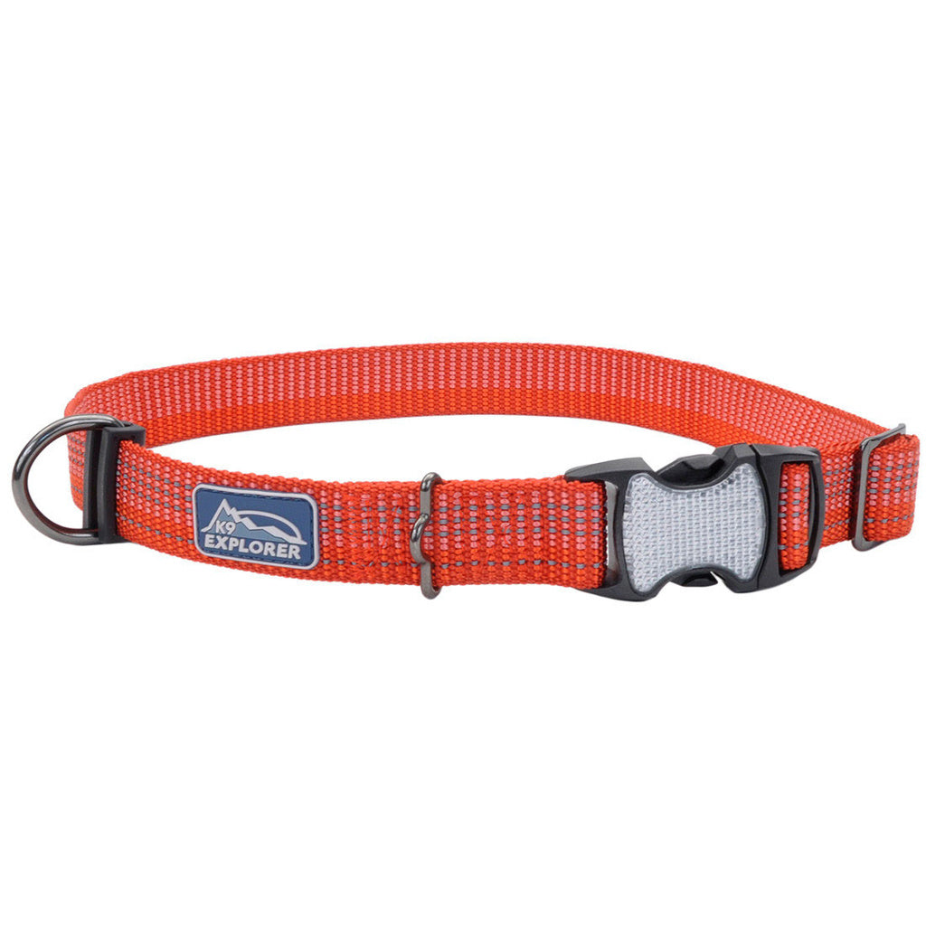 Coastal Pet K9 Explorer Brights Reflective Dog Collar, Canyon, 5/8" x 10-14"