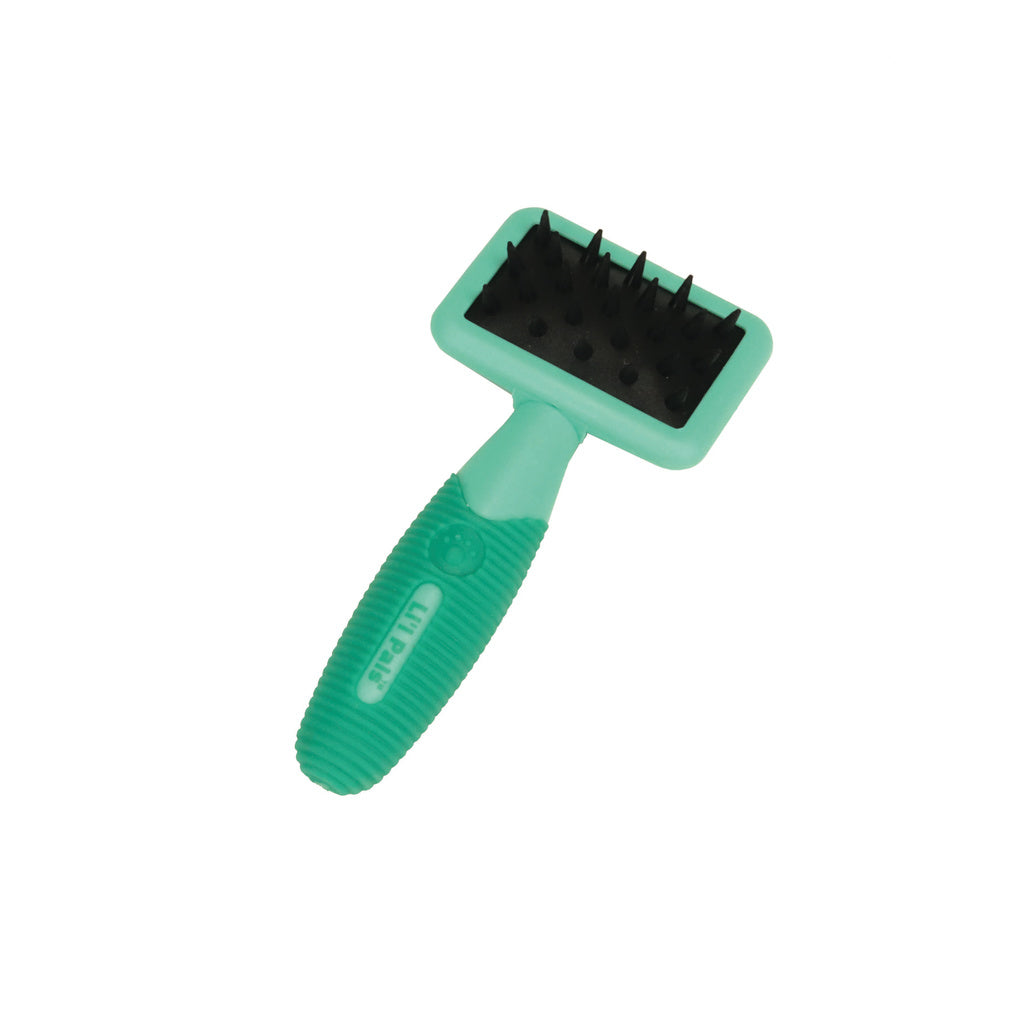Lil Pals Dog Massage Brush - Small Breed Puppy Grooming Brush