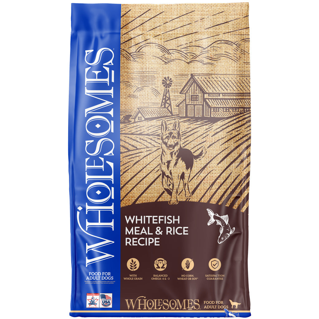 SportMix Wholesomes Fish Meal & Rice Formula Adult Dry Dog Food, 40 lb