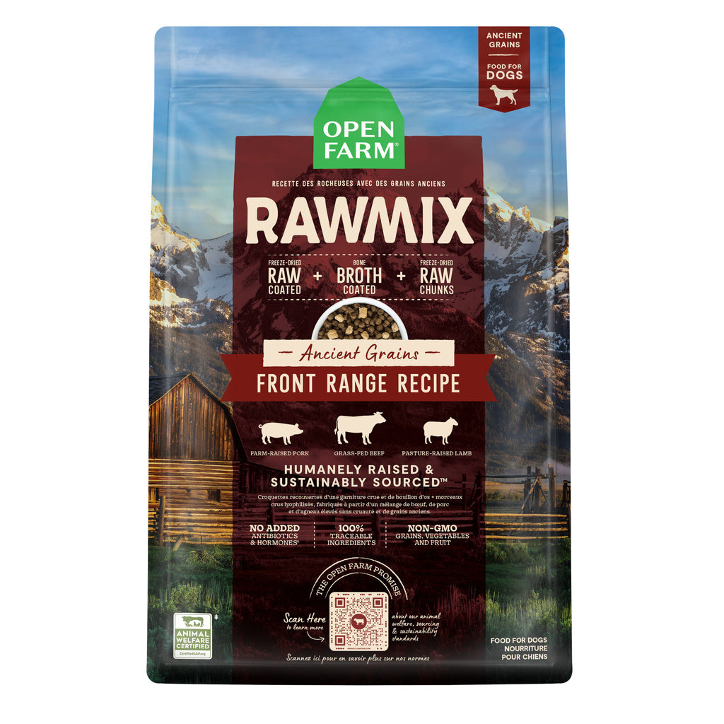 Open Farm RawMix Front Range Recipe Ancient Grains Dry Dog Food, 20 lb