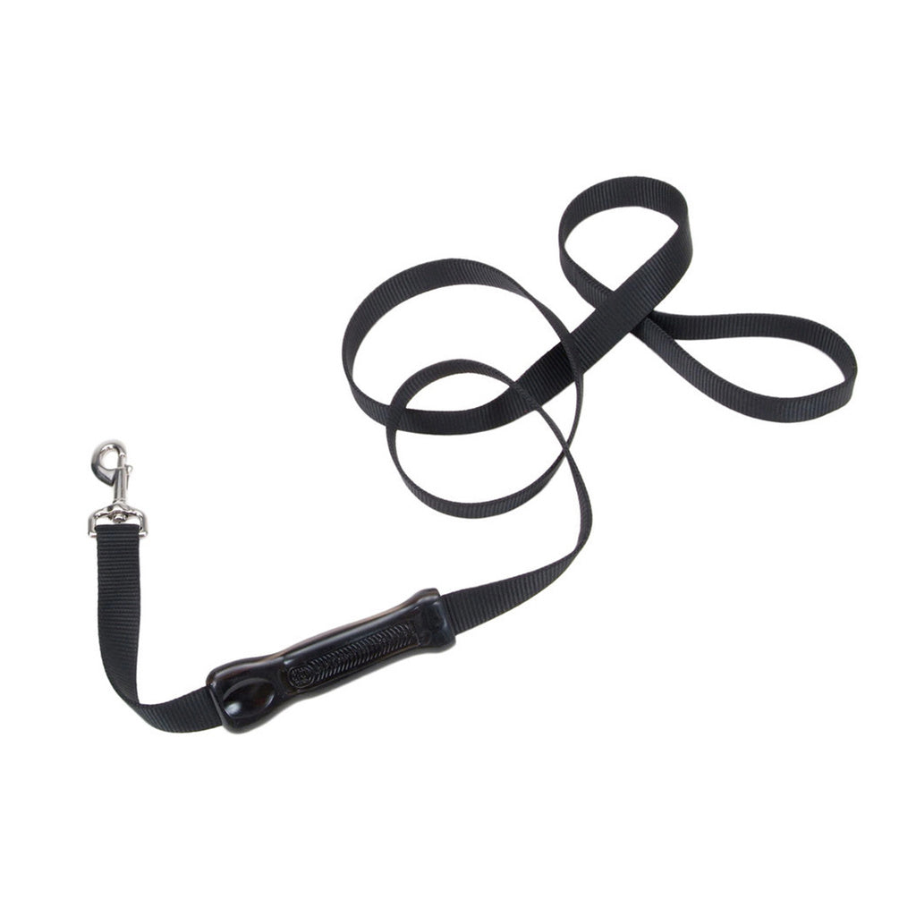 Coastal Pet Insta-Grip Control Handle Dog Leash Black 1" x 6'