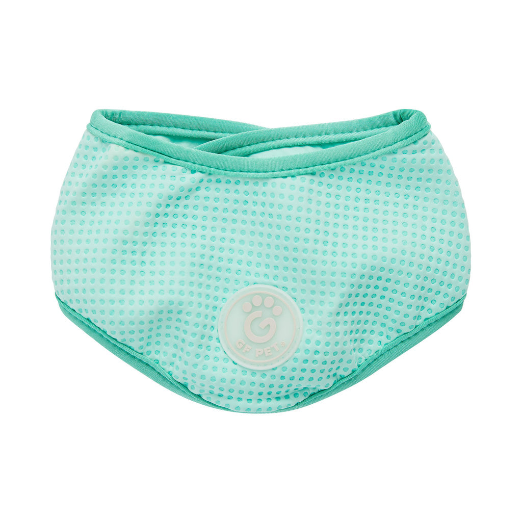 GF Pet Ice Band Dog Cooling Bandana - Adjustable Neck Wrap - Hot Weather Cooling Collar