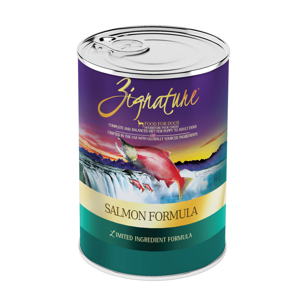 Zignature Salmon Formula Grain-Free Canned Dog Food, 13 oz Can / 12-Can Case