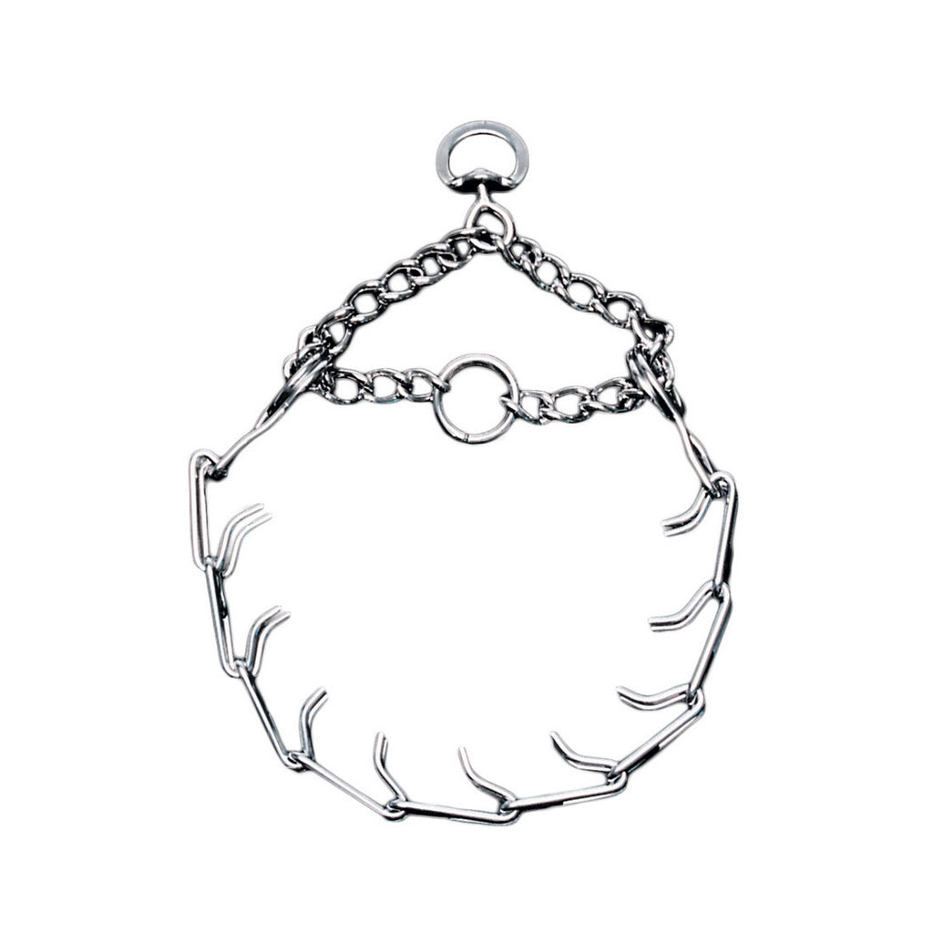 Coastal Pet Titan Dog Prong Training Collar 4.0mm x 22" Chrome - Heavy Duty Training Collar