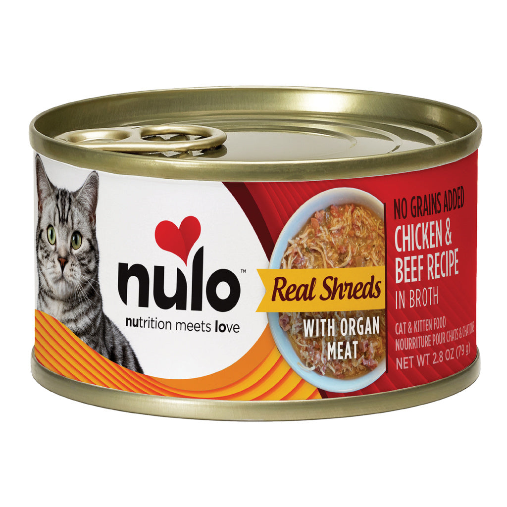 Nulo Freestyle Cat & Kitten Pate - Chicken & Beef with Organ Meats, 2.8oz Can