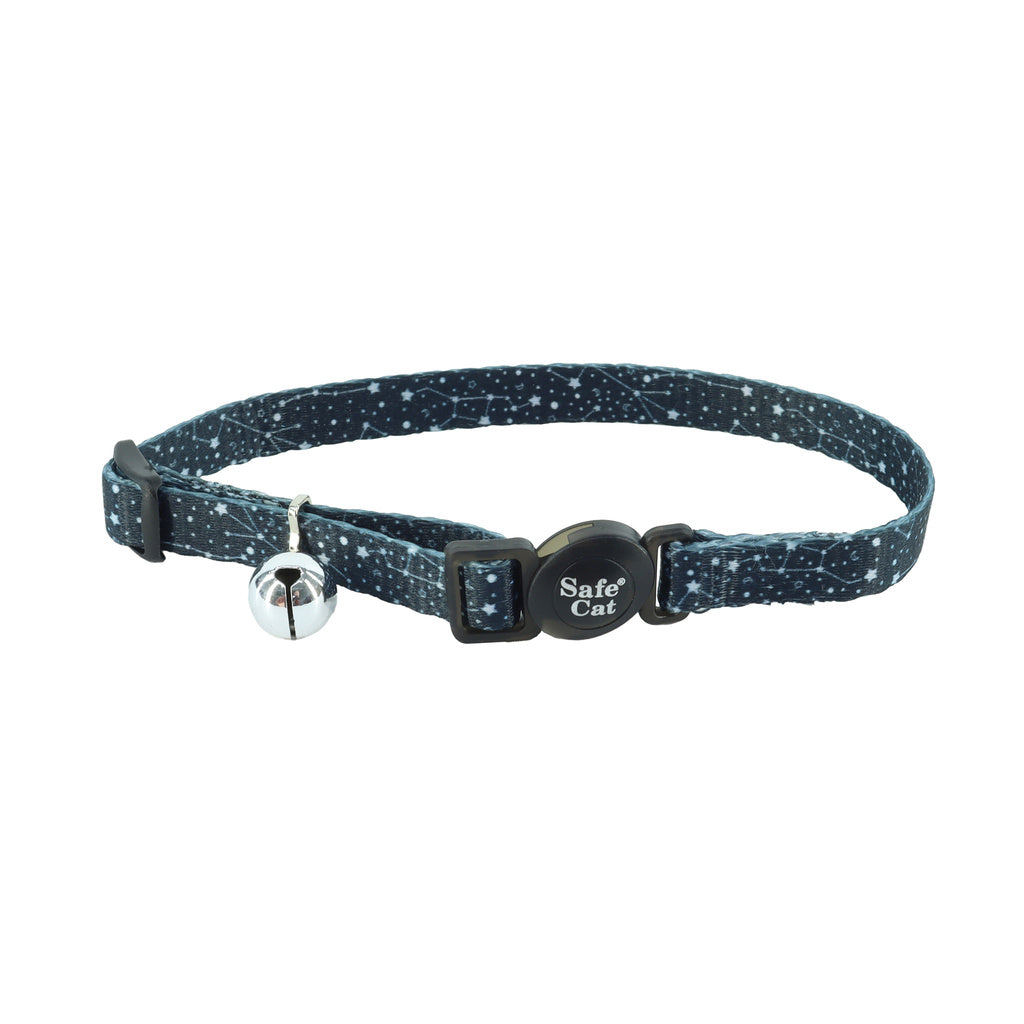 Coastal Safe Cat Fashion Breakaway Collar - Adjustable 8-12in, 3/8in Wide