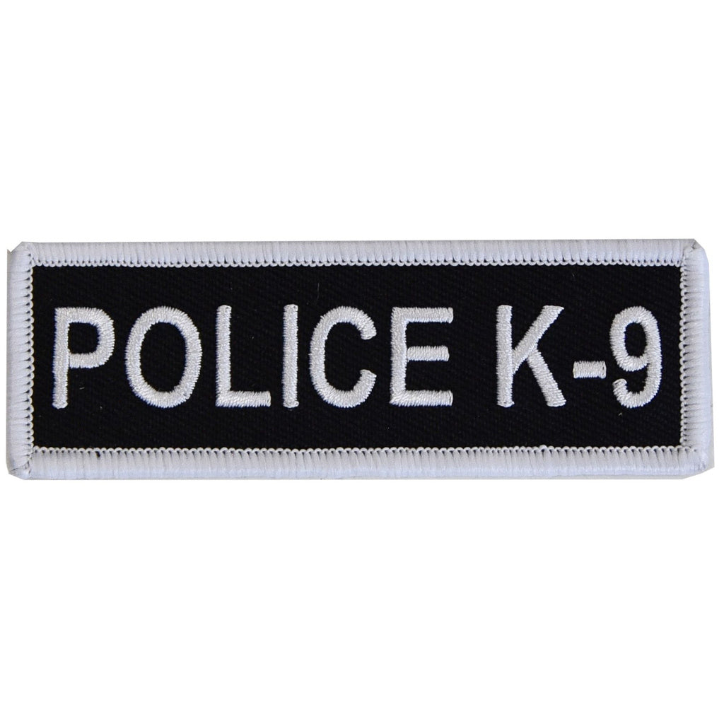 Boss Dog Tactical Harness Patch - Police K-9 - Small - Dog Harness Accessory