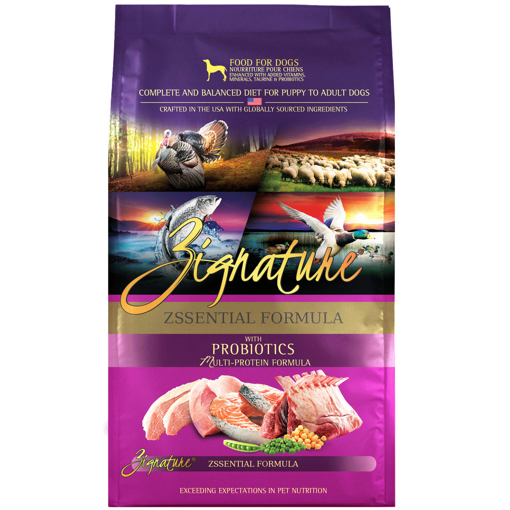Zignature Zssential Formula Dry Dog Food - 12.5 lb Bag - Multi-Protein, Limited Ingredient Diet