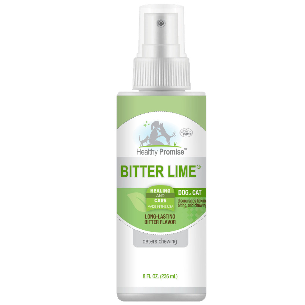 Four Paws Healthy Promise Bitter Lime Anti-Chew Spray for Dogs & Cats, 8 oz. Chewing Deterrent